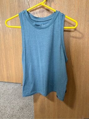 Pulse Steel Blue Sleeveless Tank